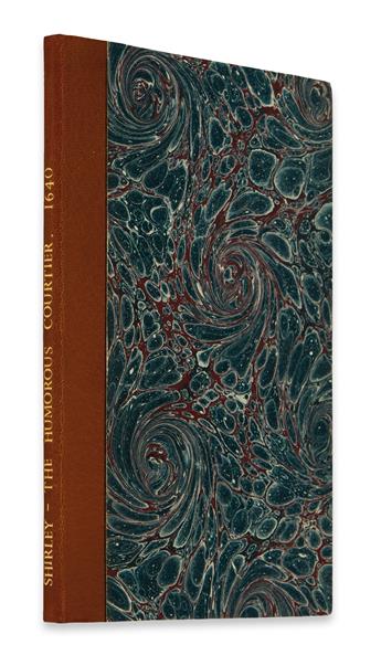 ENGLISH PLAYS  SHIRLEY, JAMES.  The Humorous Courtier. A Comedy.  1640